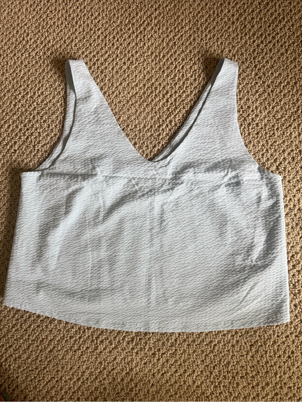 Vuori Light Blue V-Neck Women's Tank Top
